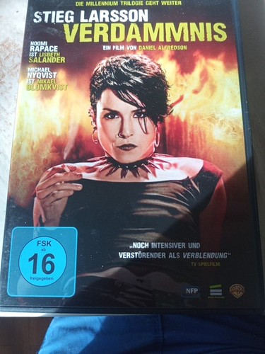 Dvd stieg larsson verdammnis - larsson,