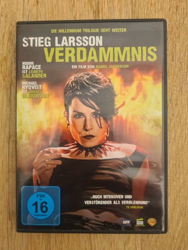 Stieg larsson verdammnis dvd - larsson,