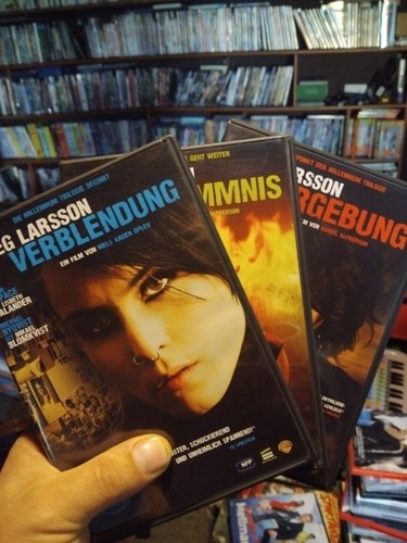 Stieg larsson dvd - dvd, komplett